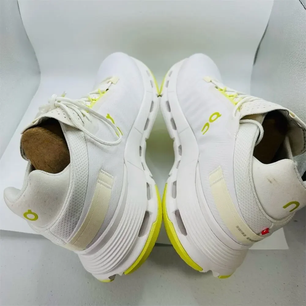 On Running Cloudnova 2 Men's Sneakers White/Limelight Size 12 Athletic